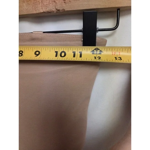 HONEYLOVE Sculpting High Waisted Short Body Shaper Compression Tan Size S - Picture 6 of 6